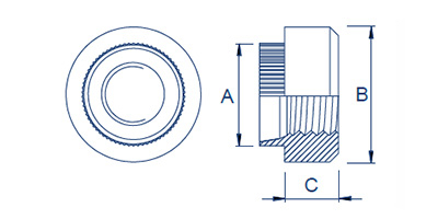 Alt Round Spigot Rivet Bush - Forging Developments UK Limited